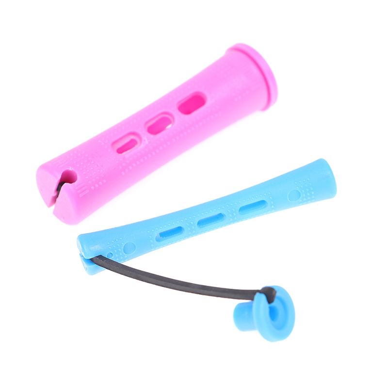 12 Pcs Cold Wave Hair Perm Rods Plastic Perming Hair Curling Rollers Curlers