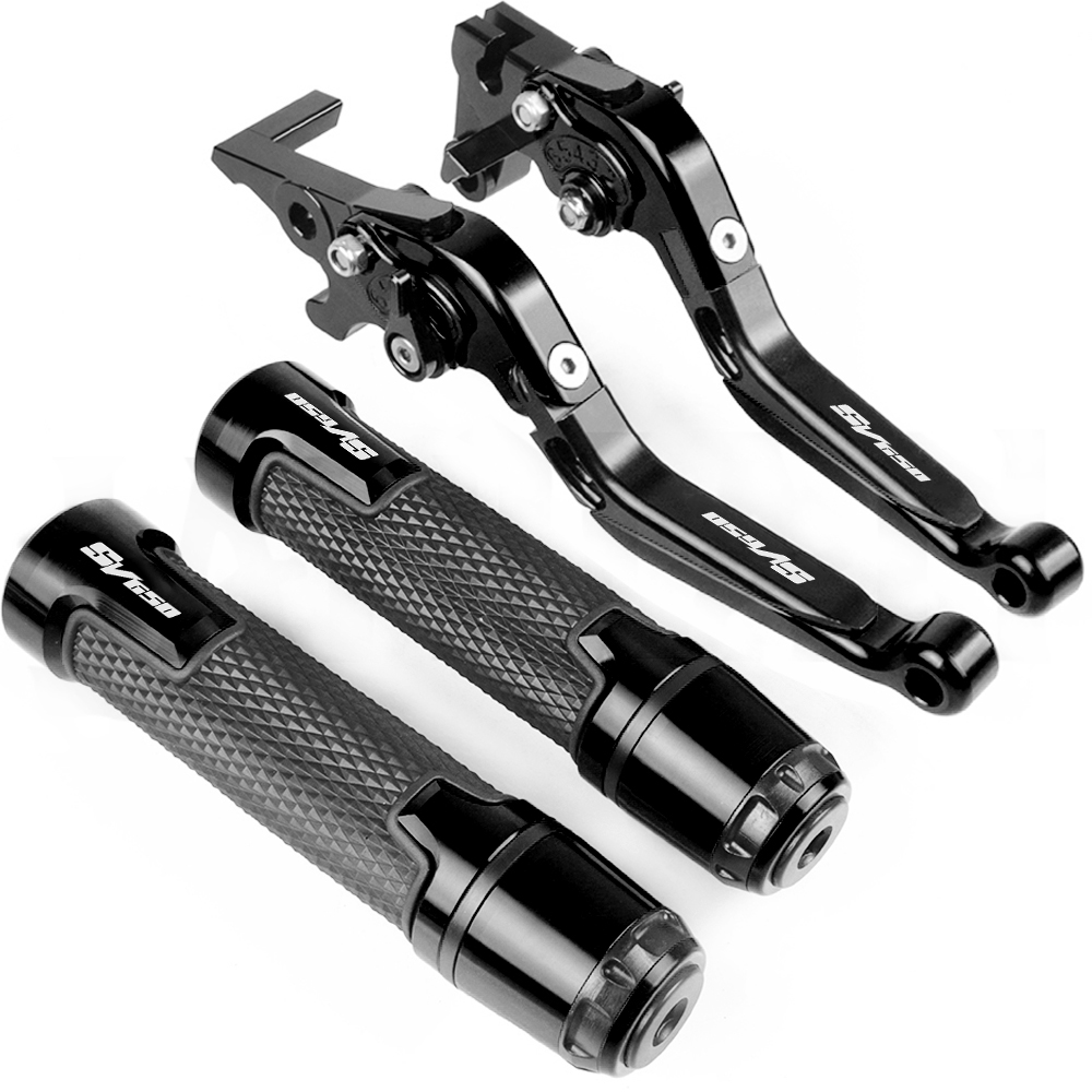 For Suzuki SV650 SV 650 1999 2000 2001 2003 2004 2005 2002-2012 Motorcycle Adjustable Foldable Brake Clutch Lever Handle Grips