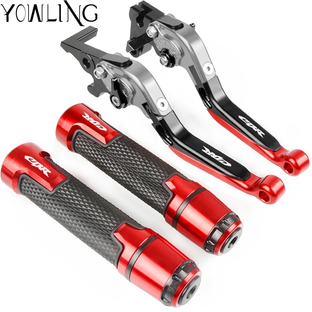 Motorcycle Accessories Brake Clutch Levers and Handlebar Hand Grips ends For HONDA CBR954RR CBR 954 RR CBR954 RR 2002 2003