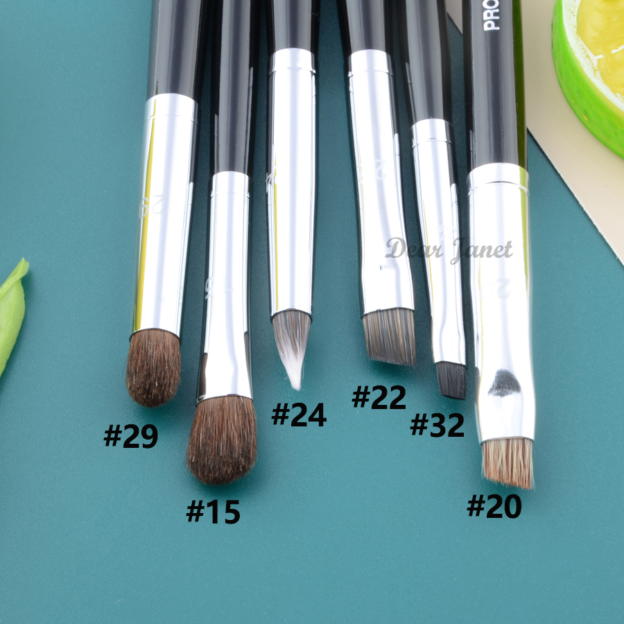 c b Pro makeup brushes S series big middle small size eye shadow eyebrow concealer highlight eyeliner Lip liner detail Make up brush brow
