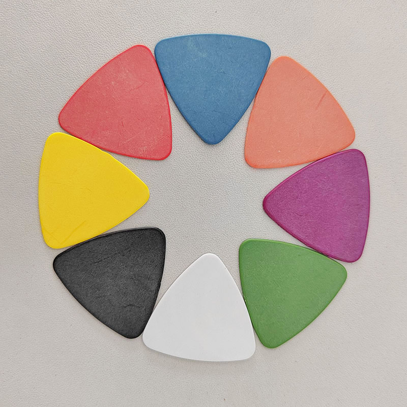 100pcs Triangle 346 new Shape POM Various Colors 0.5mm/0.6mm/0.7mm3/0.88mm/1.0mm/1.14mm Delrin Blank 2025 Guitar Picks