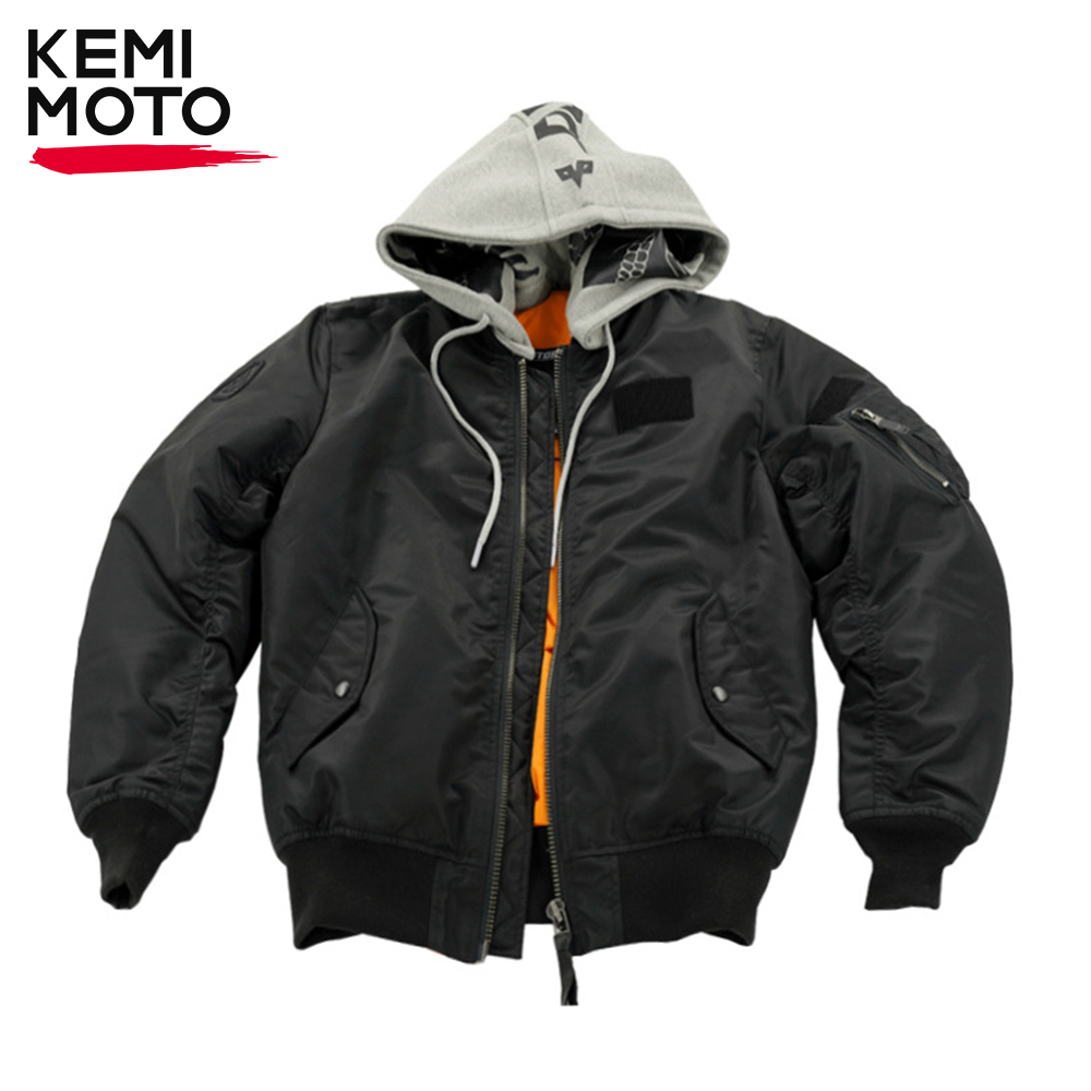 KEMIMOTO Motorcycle Men's Jacket Waterproof Body Protective new Armor Motocross Detachable Warm Lining 2025 Moto Riding Jacket Windproof