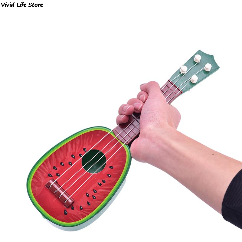 4 String Guitar Fruit Style Ukulele Musical Instrument For Children Kids Gift Toy