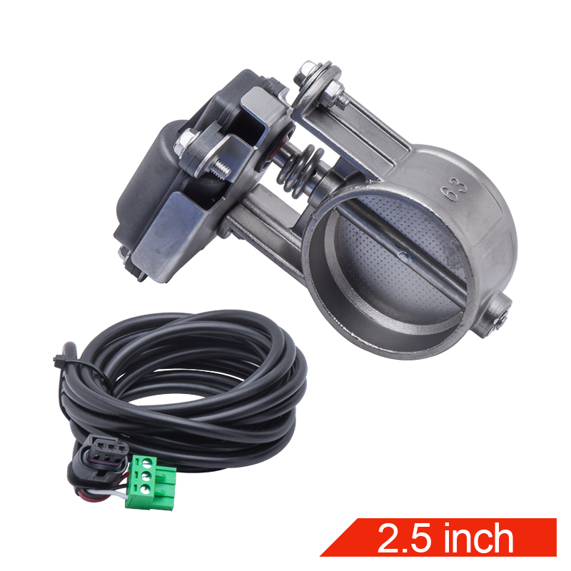 2"/2.36"/2.5"/3" inch Exhaust Control Valve/Exhaust cut out Valve Electric Valve Unit- Low Pressure For Exhaust Catback Downpipe