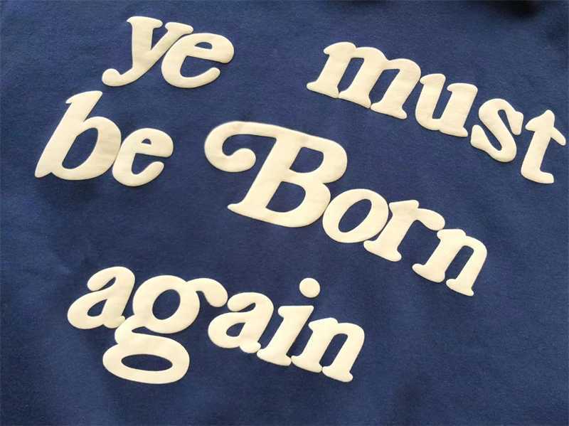 Men's Hoodies Sweatshirts CPFM Cactus Flea Market Hoodie Ye Must Be Born Again Hoodie Mens Super foam CPFM XYZ sweatshirt T241109