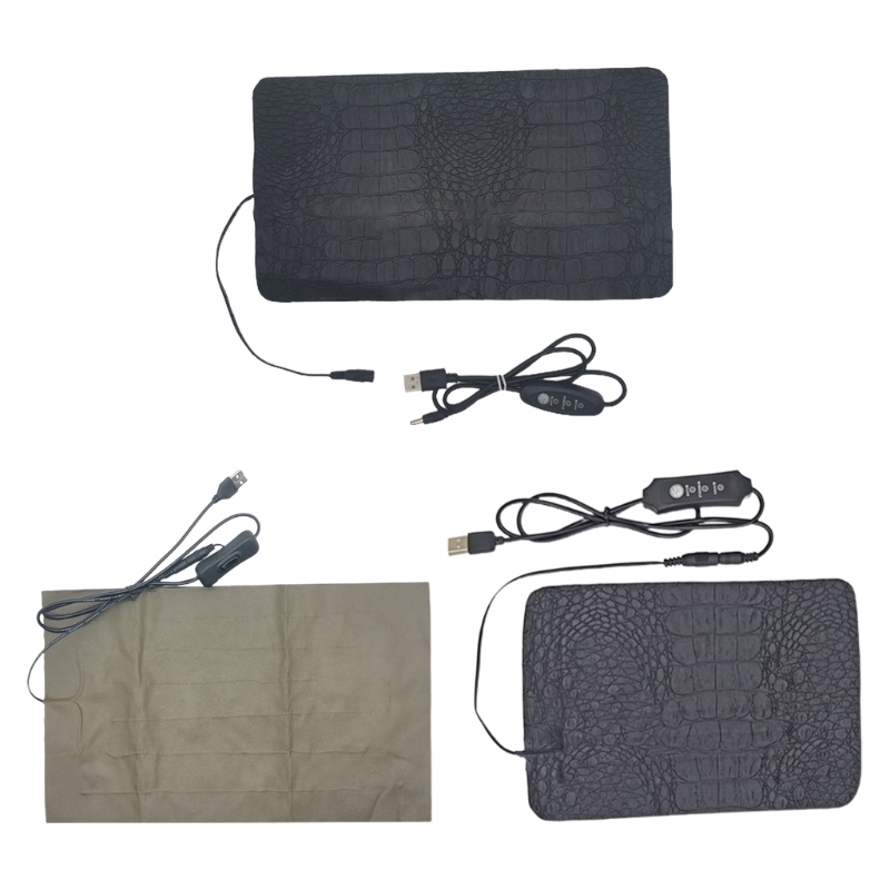 Pet Heating Pad for Cats Electric Heating Mat with 3 Level Temp Adjustment