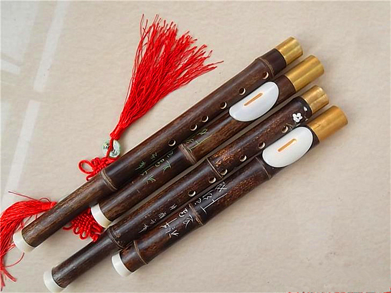 Flauta transversal Bawu Flute F/G Key Natural Purple Bamboo Bau Detachable yunnan Folk Instrument Flauta De Bambu Not DIZI