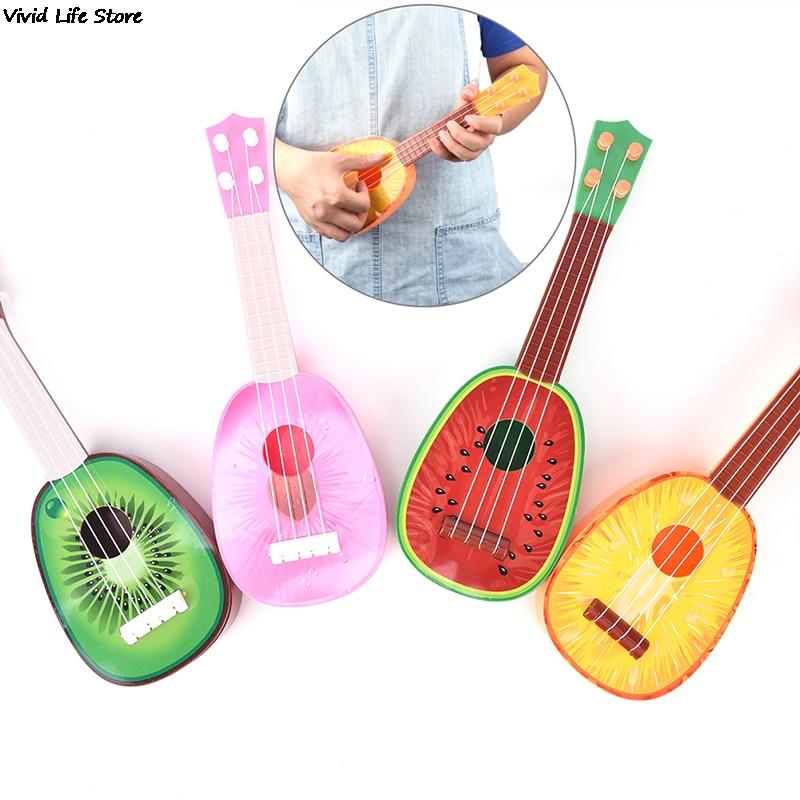4 String Guitar Fruit Style Ukulele Musical Instrument For Children Kids Gift Toy