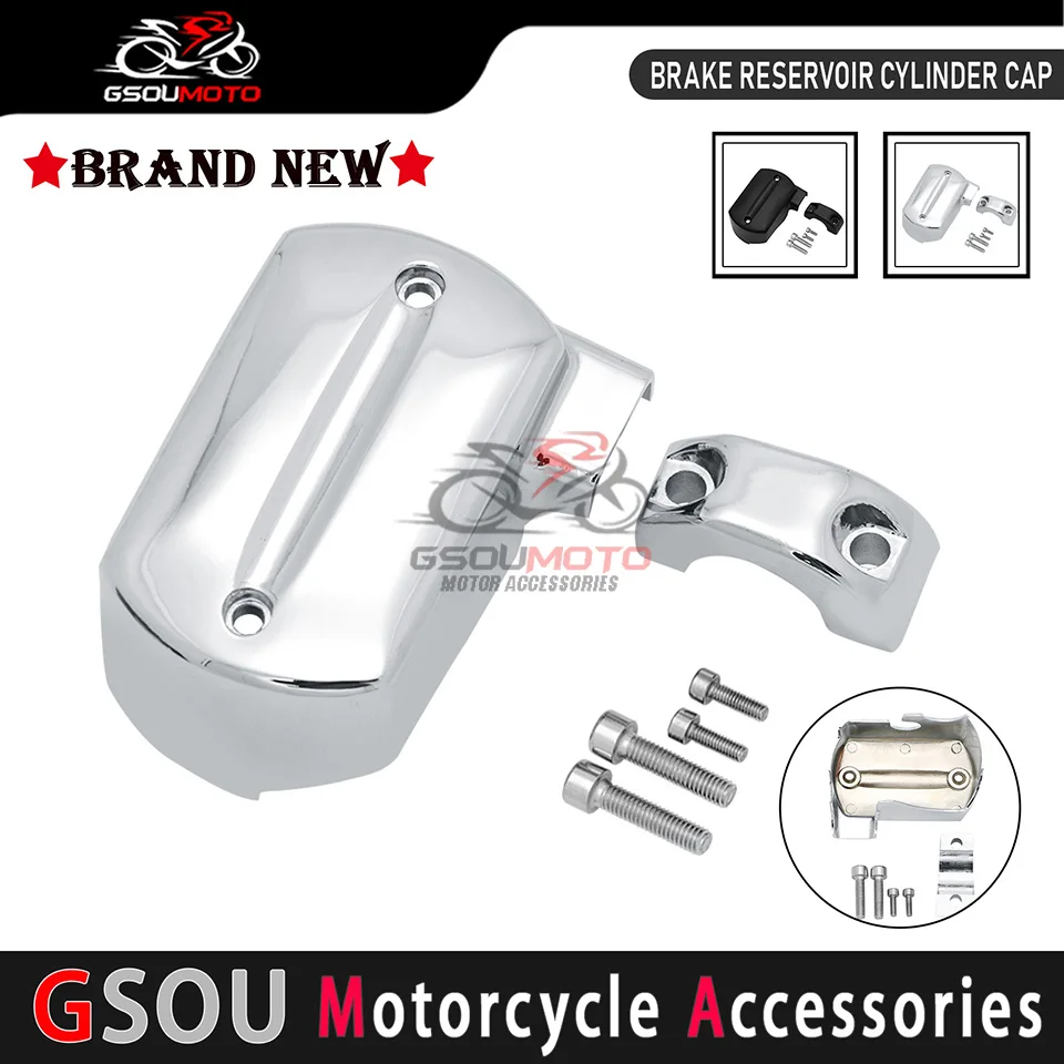 Front Brake Master Cylinder Cover For Yamaha Dragstar V-Star DS XVS 400 650 950 1100 1300 Motorcycle Accessories Reservoir Cap
