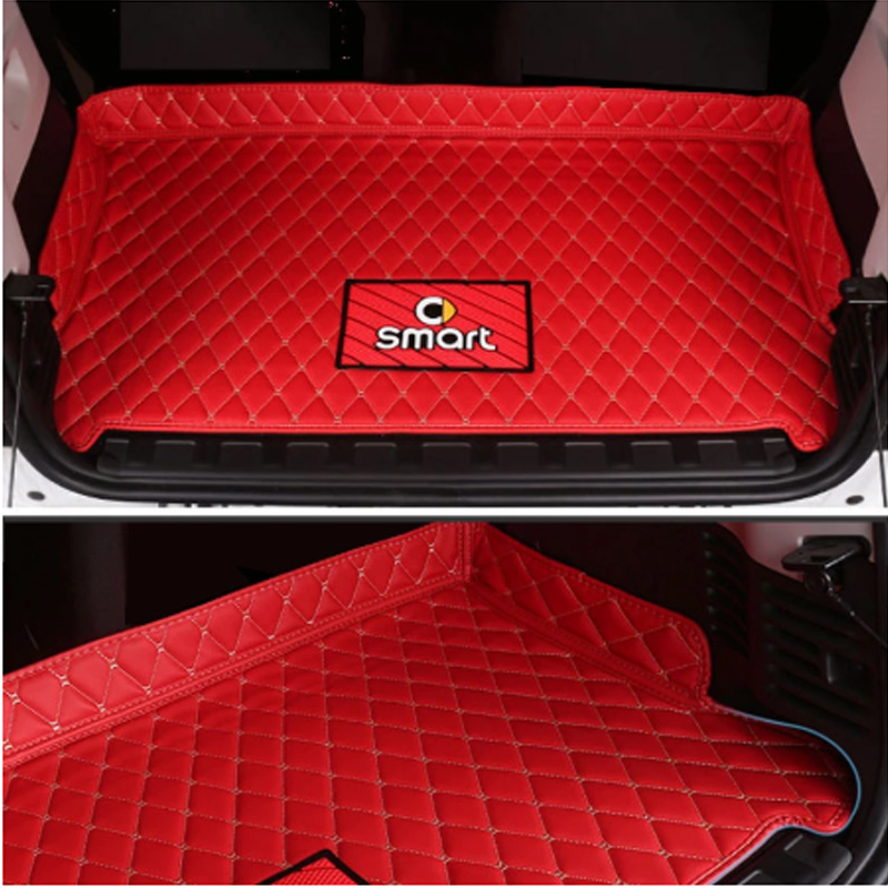 Car trunk mat for Mercedes new Smart forfour new 453 fortwo 451 interior anti-dirty pad durable boot carpets 2025 cargo liner mats