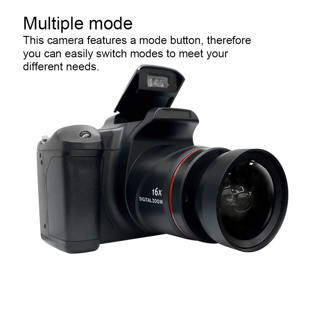 Professional Digital Display Camera Traveling Hiking Camping Handheld Camcorder Cameras Po Shooting Pography 240327
