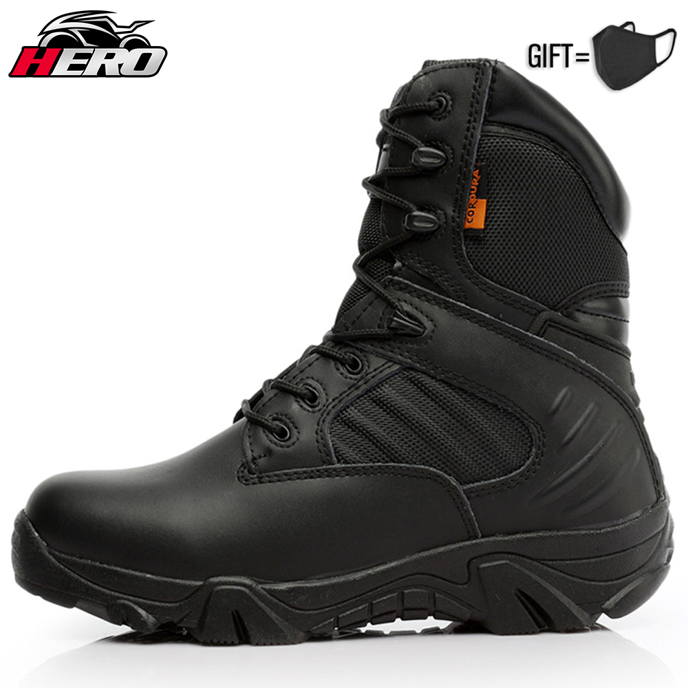 New Motorcycle Boots Autumn Winter new Thermal Riding Boots 2025 Warm Biker Shoes PU Leather Fleece Liner Motorbike Moto Shoes Size 39-46