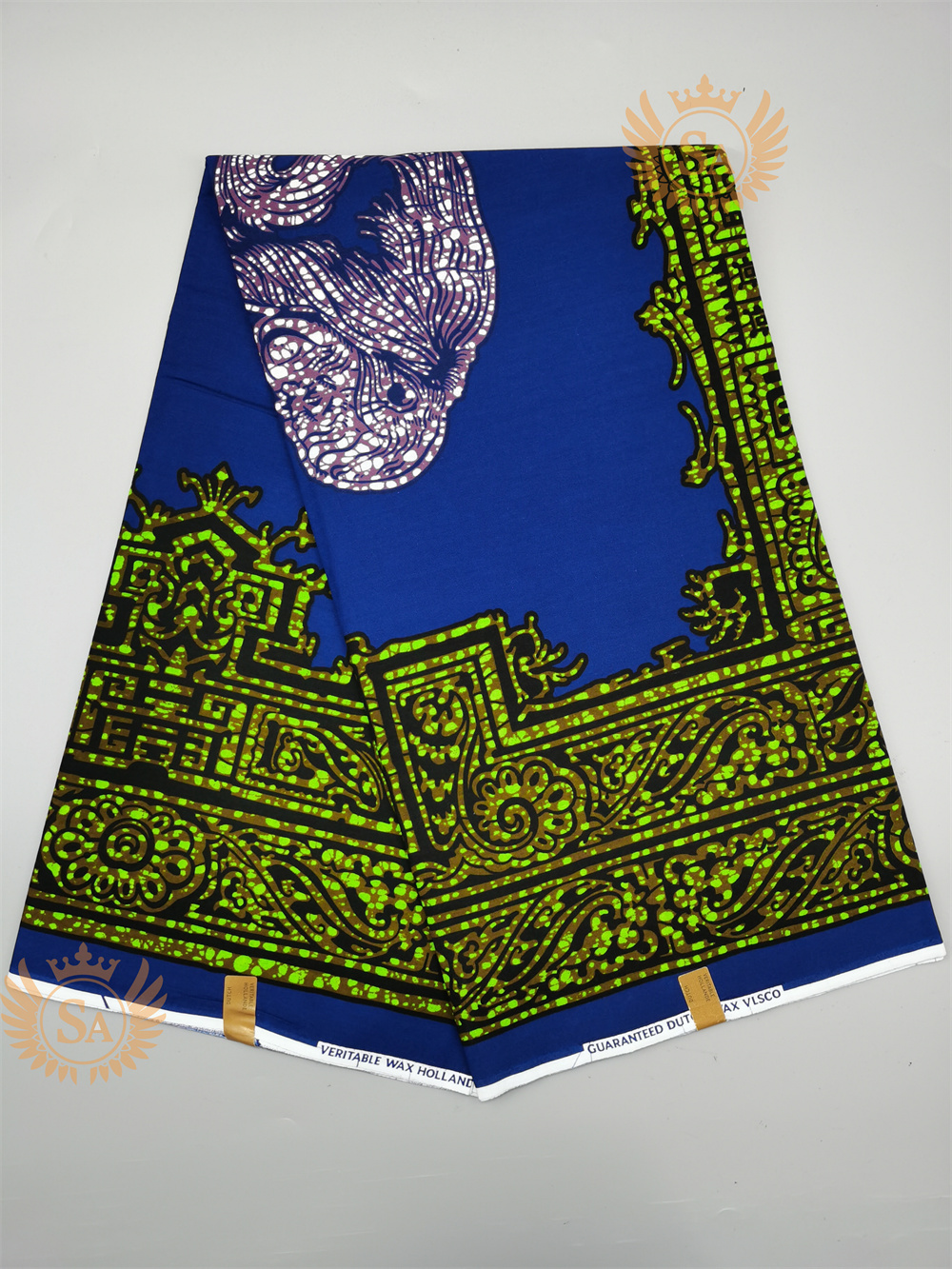 Veritable Wax Guaranteed Real High Quality wax print fabric Pagne African Ankara dutch n10