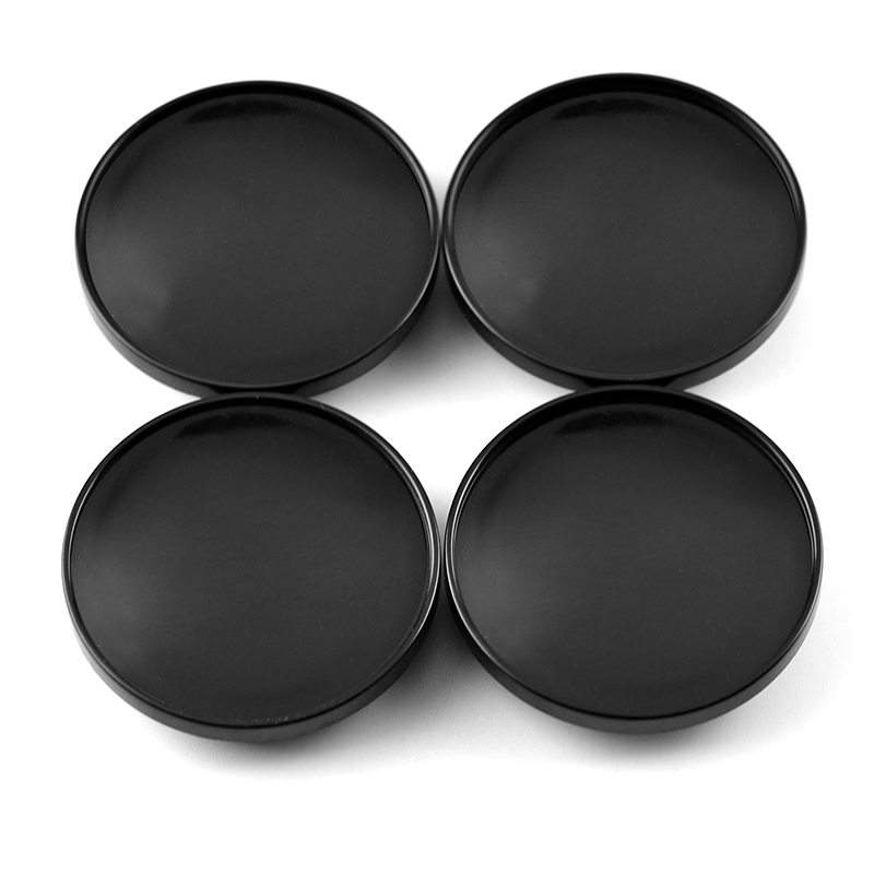 4pcs 60mm 50mm Car Wheel Center Hub Cover For Ranger new Fiesta Edge Rims Dustproof Cap Black Sier 2025 ABS Auto Plastic Accessroies