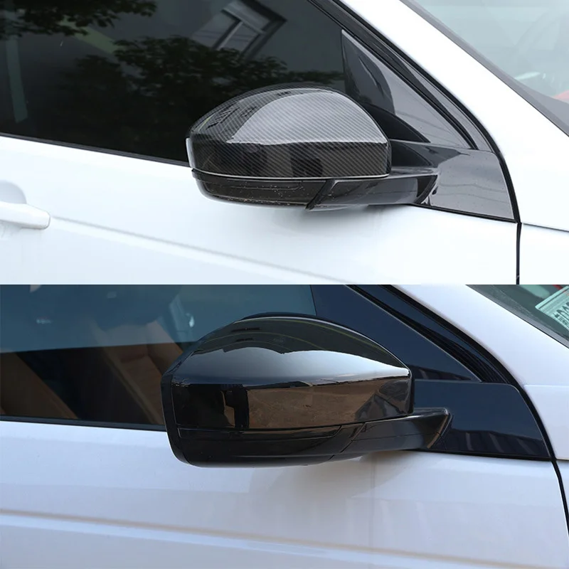 For Land Rover Discovery Sport Range Rover Evoque Jaguar F-Pace Rearview Rear View Mirror Covers Car Styling Accessories