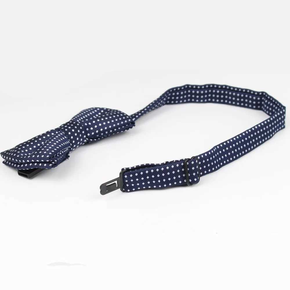 Children Fashion Formal Cotton Bow Tie Kid Classical Dot Bowties Colorful Butterfly Wedding Party Pet Bowtie Tuxedo Ties BoyX241109