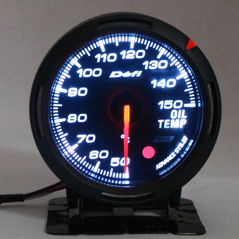 Defi Car Meter 15 Colors 60mm Turbo Boost Gauge Water Temp OIl Temp Oil Temp Vacuum Voltage Tachometer 2.5inch