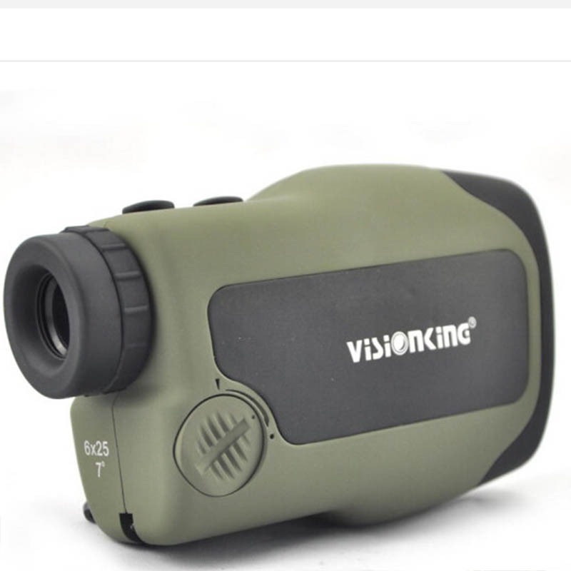 Visionking Compact Laser 6x25 Rangefinder 600 Meter BAK-4 HD Roof 7° Big Field Range Finder For Outdoor Hunting Golf Monocular