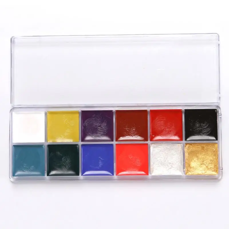 df Body Colors Art Face Painting Paint Oil Tattoo Makeup Cosmetic Bodypainting Halloween Party painting