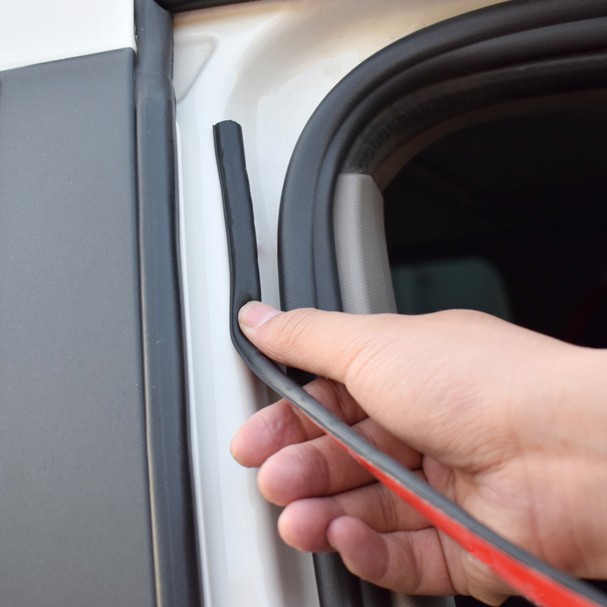 16 x 16mm 10 meters Door Seal Strips Upgrade For VW T5 T5.1 T6 Transporter Multivan Caravelle Campervan California Extra Cab T32