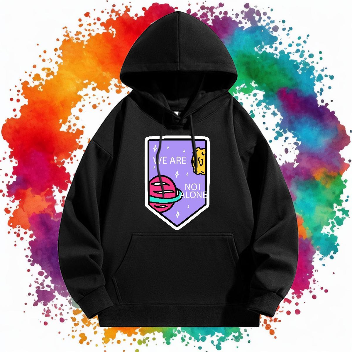 Classic Men's Hooded Sweatshirt Hooded Collar Long Sleeve Designer Men Tops Hoodie Custom Print Oversized Tops Hoody Outdoor Velvet Thick