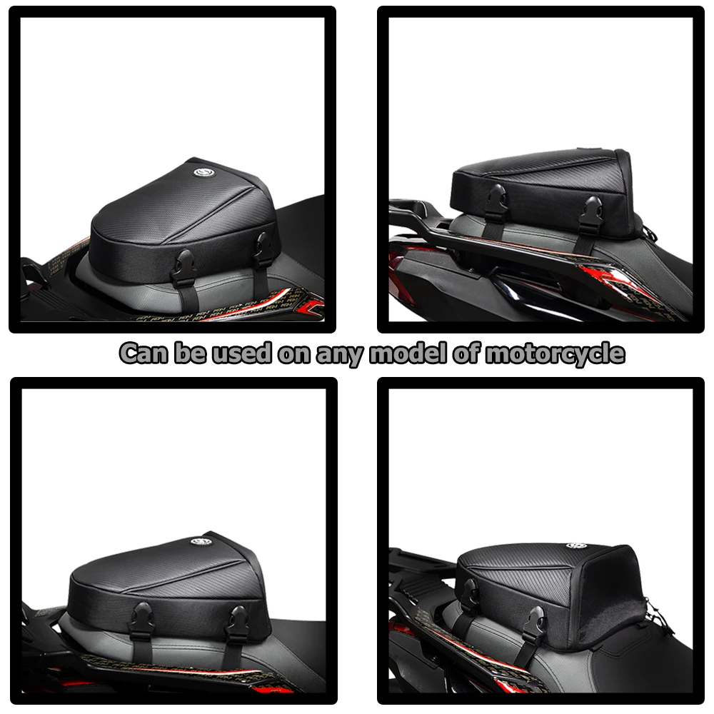 For Yamaha MT-01 MT-03 MT-07 MT-09 MT-10 MT-25 XJ6 FZ1 FZ6 FZ8 FZ10 Motorcycle Tail Bag Multi-functional Rear Seat Bag