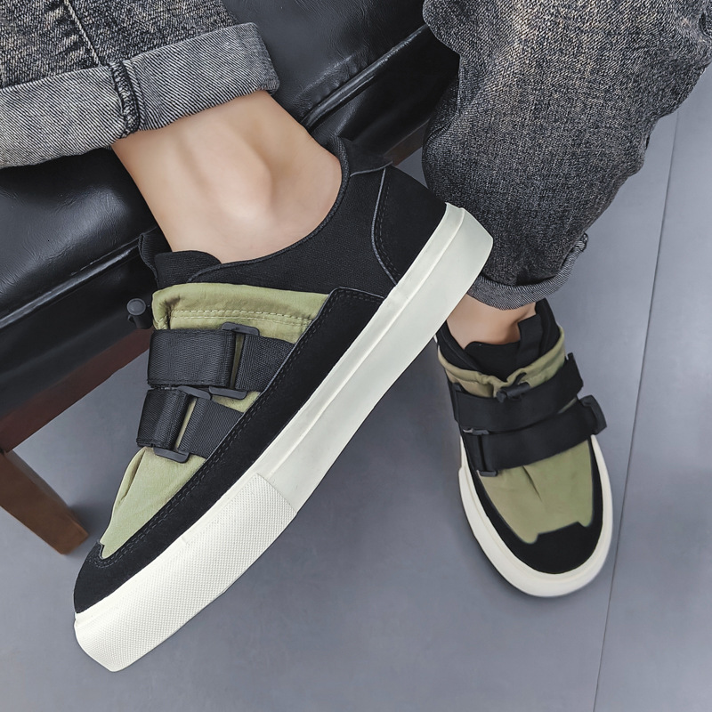 New Lazy Single Foot Versatile Shoes Outdoor Casual Board Shoes Le Fu Men's Classic Canvas Shoes Designer Shoes