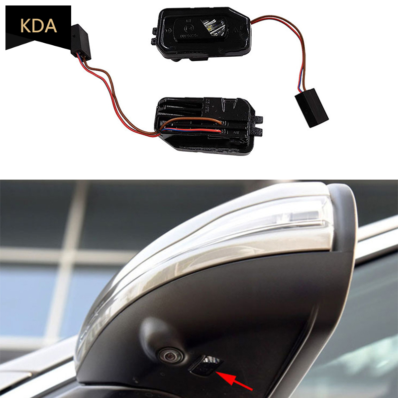 LED Side Wing Mirror Puddle Light Courtesy Light for MERCEDES-BENZ W205 W213 W222 GLB GLC X253 2014-2020 A0999064302 A0999064402