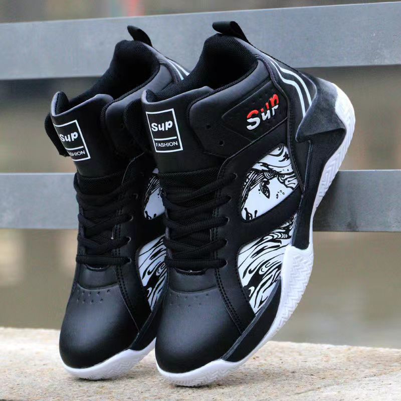 Men's Sneakers 2024 Basketball Mid-top NEW Non-slip Platform Shoes Men Free shipping