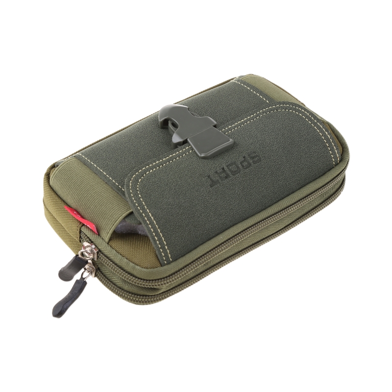 Men Vintage Canvas Waist Bag Phone Sport Belt Hip Loop Holster Wallet Carry for Case Purse e8ae8 5