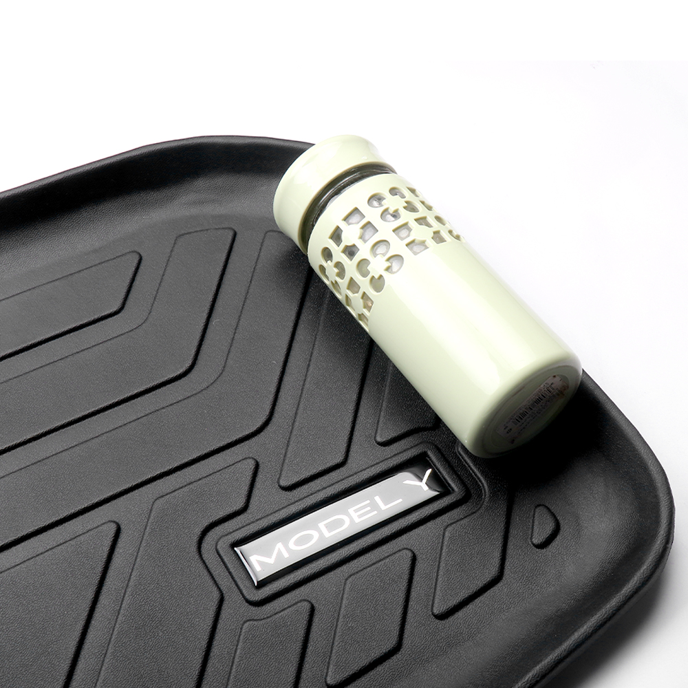 Upgrade TPE Car Front Storage Box Pad Rear Trunk Mat For Tesla new Model Y 2021-2023 Waterproof Protector Liner 2025 Trunk Tray Floor Mat