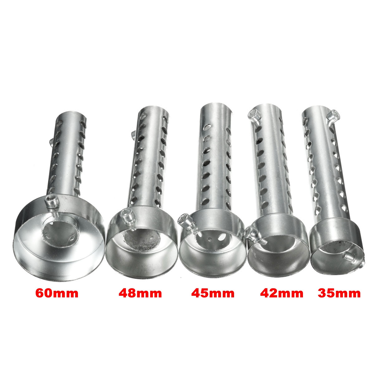 Motorcycle Can DB Killer Silencer Noise Sound Eliminator Exhaust Adjustable Muffler Silencer 35mm/42mm/45mm/48mm/60mm