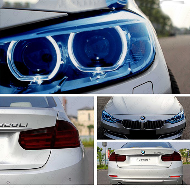 2M Car Light Sticker Headlight Tail Light Tint Vinyl Film For Polo Passat CC Golf 5 6 7 MK4 MK5 MK6 Bora Beetle