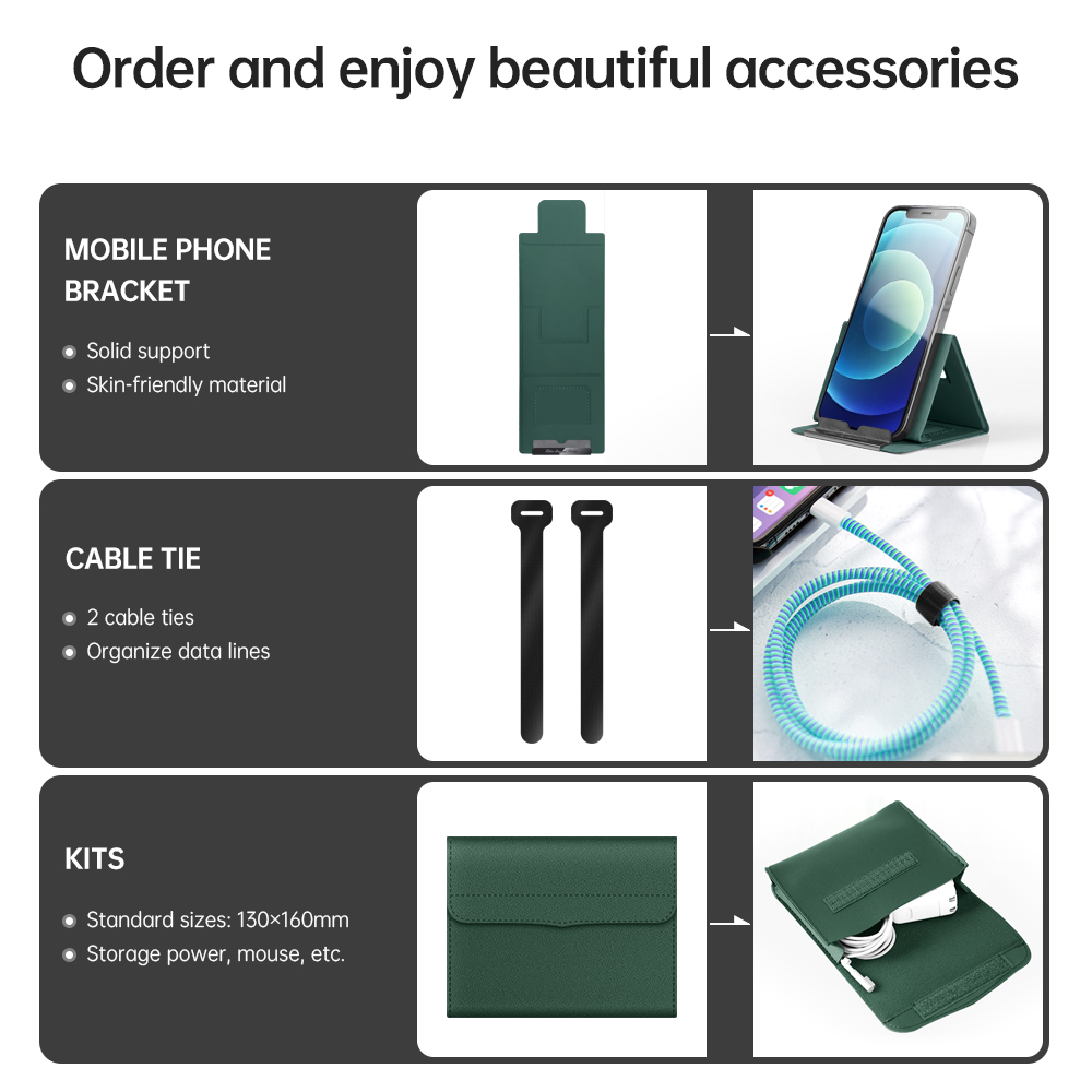 for Case Sleeve Laptop book Pro Air M2 M1 15 14 13 12 11 Cover Bag Notebook Stand Phone Holder for Huawei Asus Dell smile