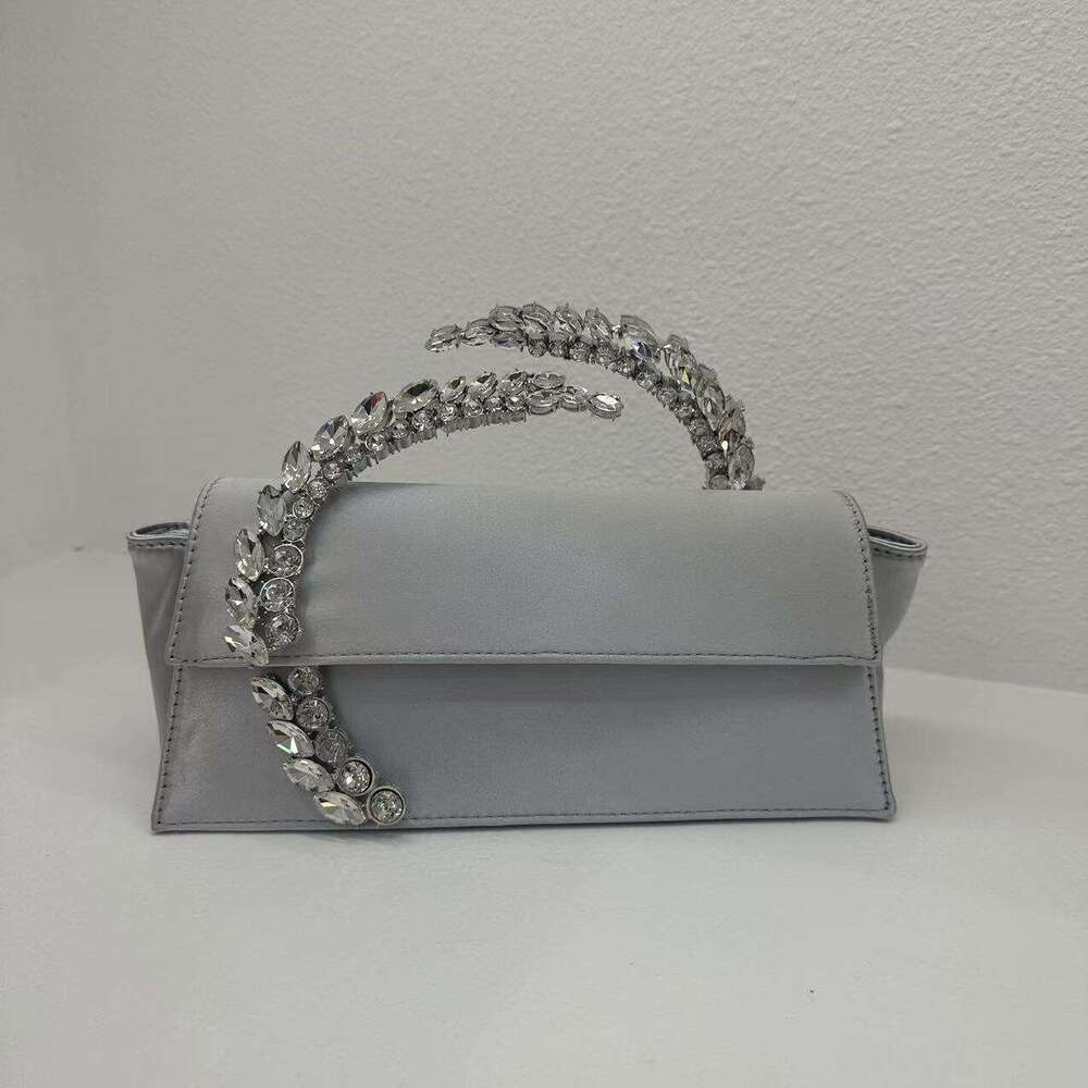 for Women 2024 New Internet Celebrity Same Style Flash Handbag Instagram Fashionable Diamond Single Shoulder Crossbody Bag