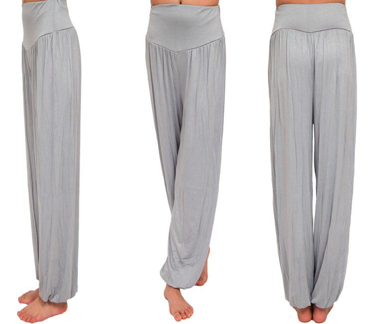 hot sale high quality women modal loose yoga pants female athletic sports trousers dance tai chi martial arts bloomers