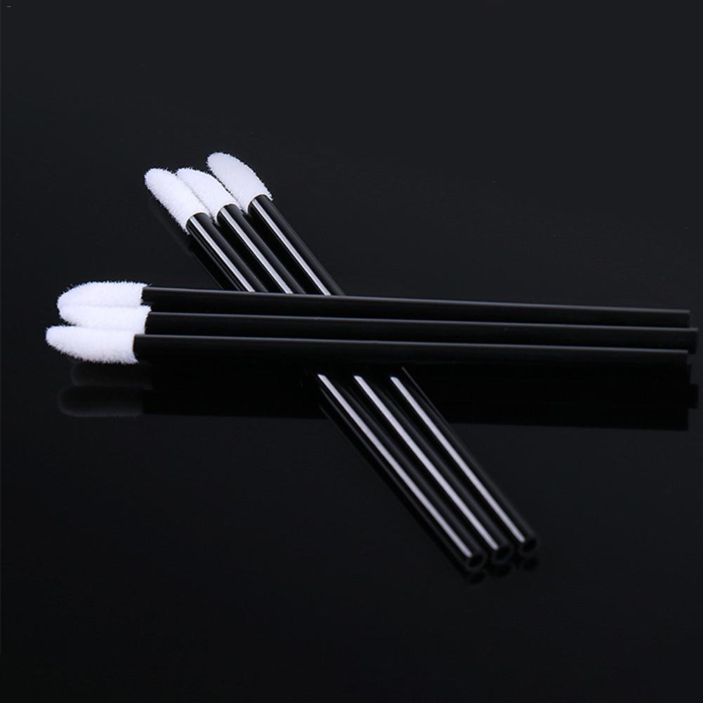bd Disposable Brushes Pcs Lip Lipstick Gloss Wands Make Up Brush Portable Applicators Makeup Tool Kits stick up