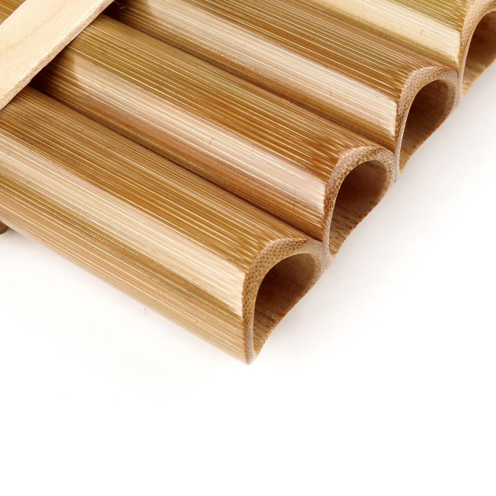 10 Pipes C Key Pan Flute High Quality Pan Pipes Woodwind Instrument Chinese Traditional Musical Instrument Bamboo Pan flute