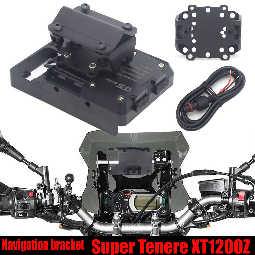 For YAMAHA XT1200Z XT 1200 Z Super Tenere 2017-2020 bracket holder smartphone mobile phone GPS board bracket