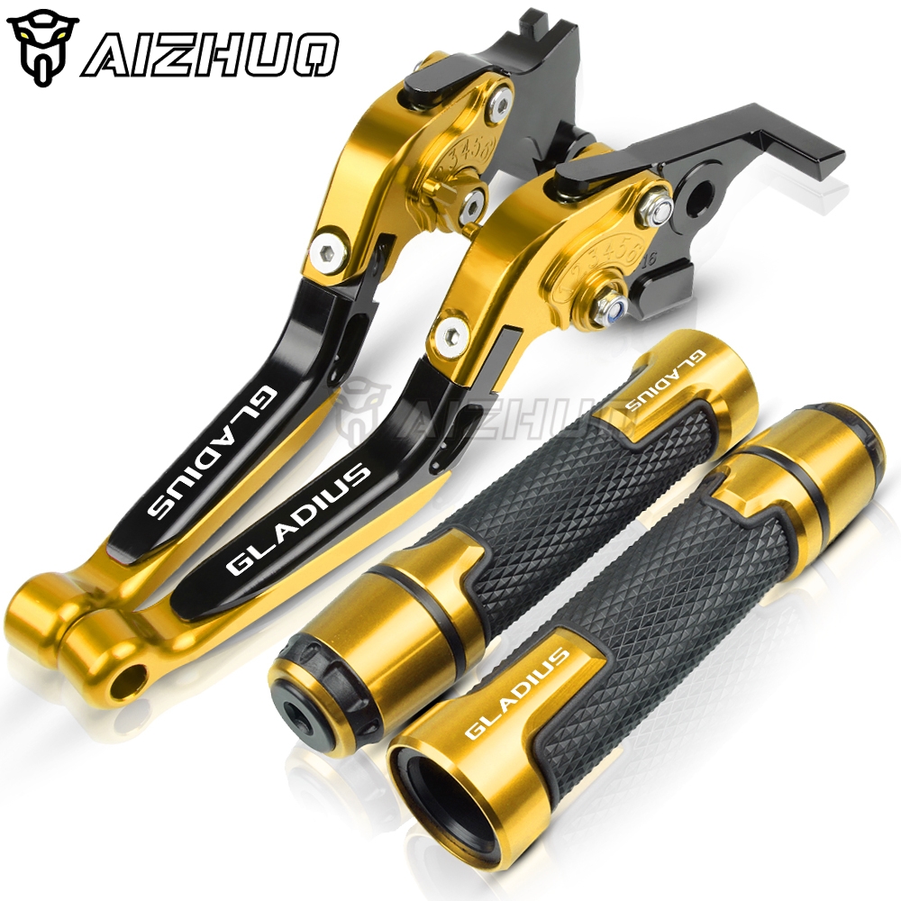 Motorcycle Handle Grips HandBar End Brake Clutch Lever FOR SUZUKI SFV 650 SFV650 GLADIUS 2009-2015 2014 2013 2012 2011 2010