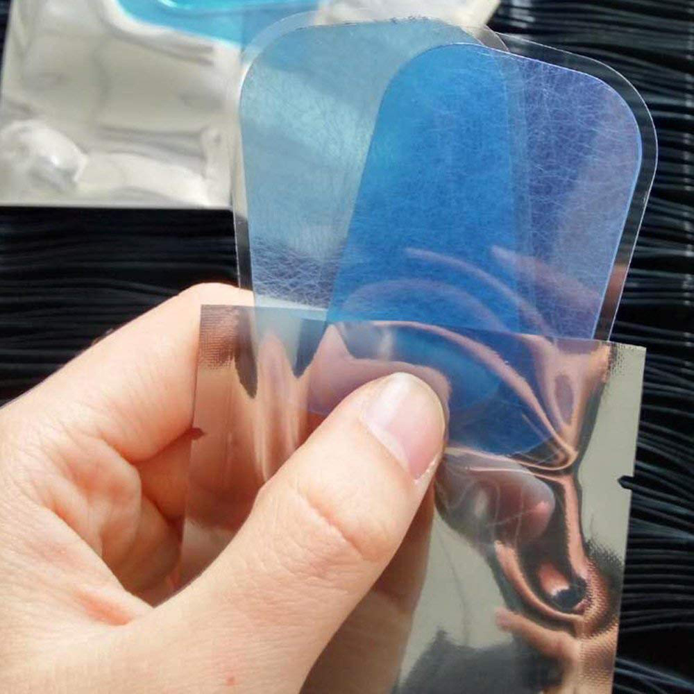 50Pcs/set Gel Sheets Replacement Massager Gel Patch for EMS Abdominal ABS Trainer Weight Loss Hip Muscle Stimulator Accessories