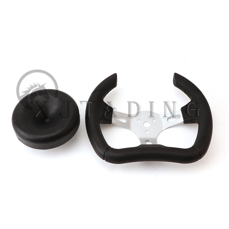 Car-styling 2025 Sport Steering Wheel new Racing Type PU Universal 280MM Aluminum Retrofit Modified Kart ATV parts