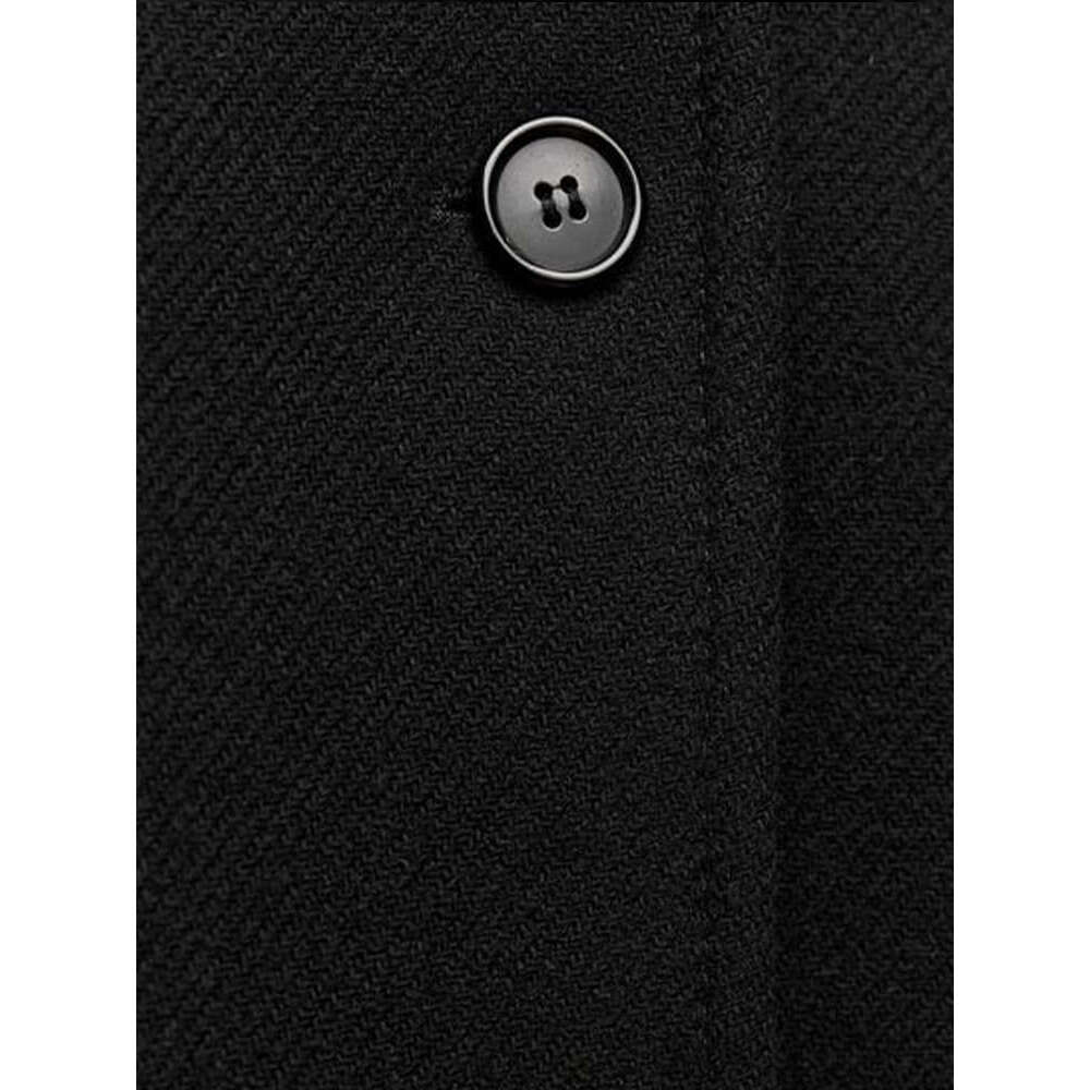 Vintage Solid Long Sleeve Female Jacket Fashion Turn Down Collar Coat For Women 2024 Elegant Autumn Winter Pocket Lady Outerwear