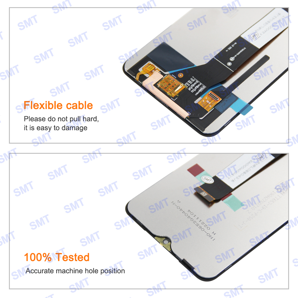 6.53'' Original Screen For Redmi 9T LCD Display Touch Screen Digitizer Assembly with new Frame For Redmi 9T 2025 J19S M2010J19SG LCD