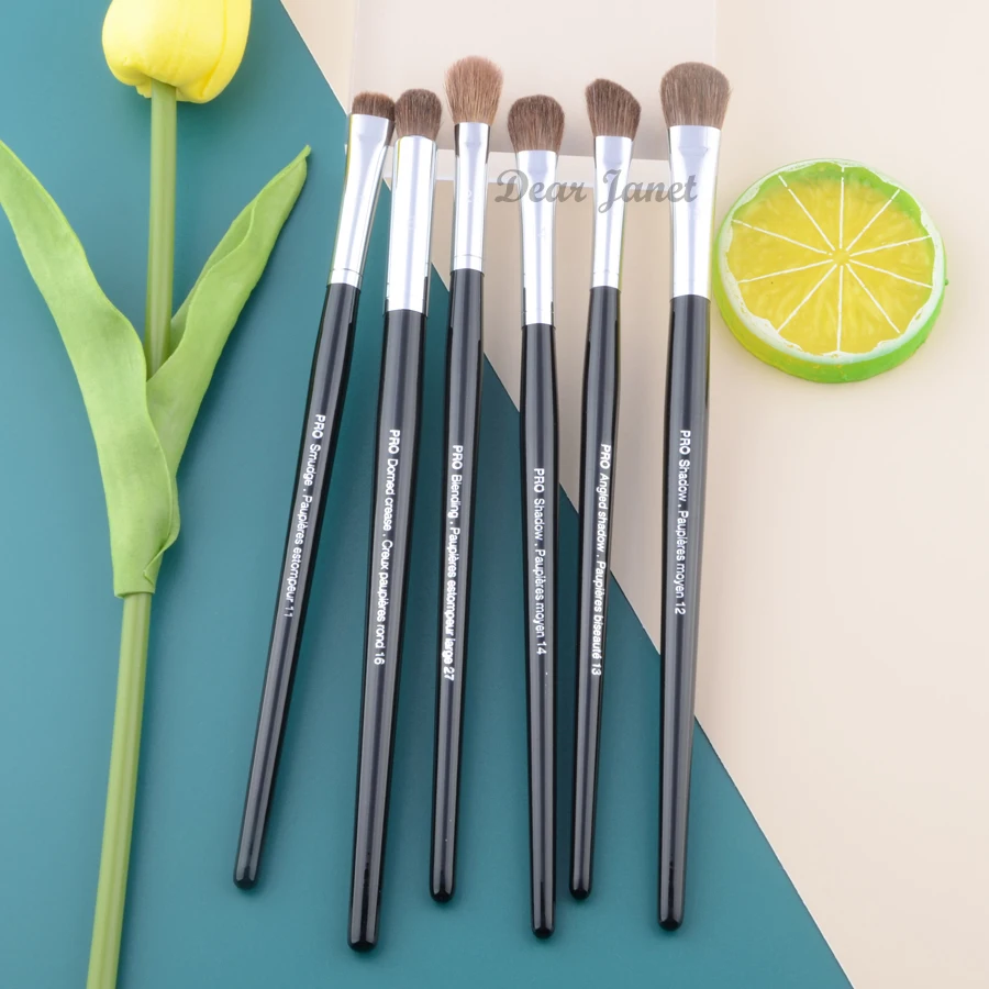 c b Pro makeup brushes S series big middle small size eye shadow eyebrow concealer highlight eyeliner Lip liner detail Make up brush brow