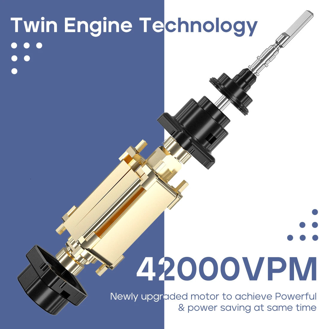 Seago Sonic Electric Toothbrush Two-engines Magnetic Core Oral Care Smart Adult Timer Brush Waterproof Brushes SG540240325