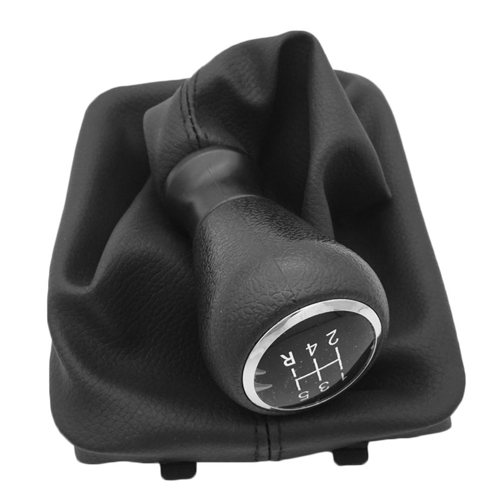 Gearbox new Handle 2025 Cover for Peugeot 206 Parts 5 Speed Gear Shift Knob Shifter Lever Stick Boot Cover