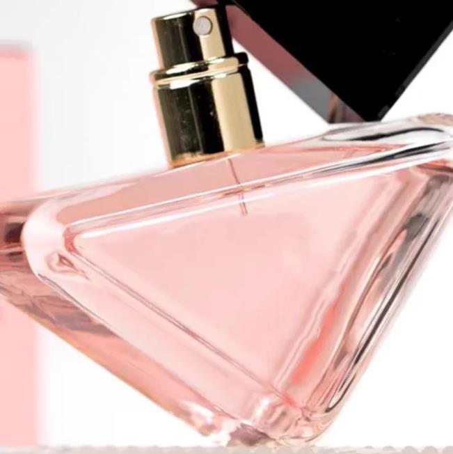 Women Perfume 90ml Fragrance Eau De Parfum 3oz Long Lasting Smell Brand Lady Girls Woman Perfume EDP Cologne Spray Intense Charming Scent Pink Bottle