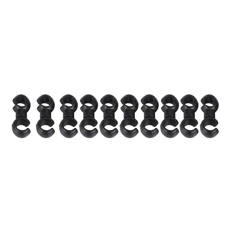 10PCS Bicycle MTB Brake Cable Clips S Shaped Bicycle Brake Lines Hose Hook Clips Holder Guide Hose Buckle Clip For Cycling Tool