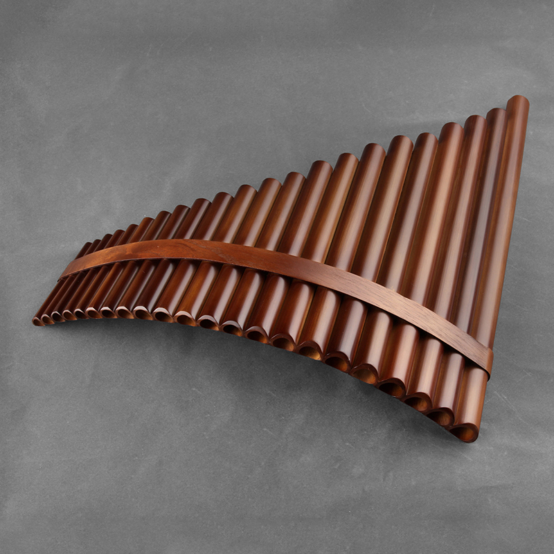 Chinese Traditional Musical Instrument 22 Pipes Pan Flute C Key High Quality Woodwind Bamboo Purely Handmade